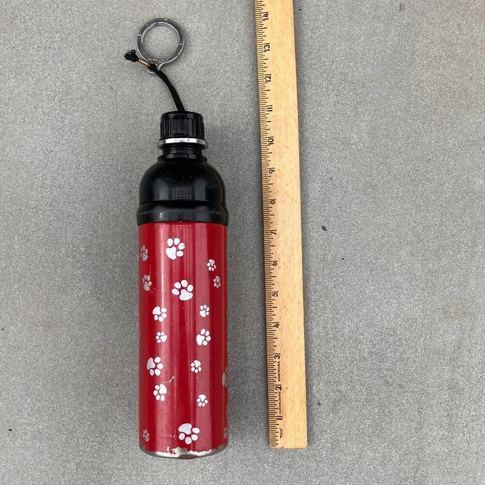 🐾 Guardian Gear Stainless Steel Pet Water Bottle – 24oz 🐾 Roller Ball Nozzle